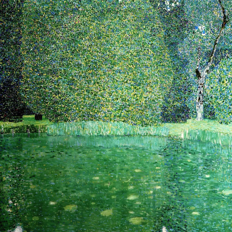Estanque del castillo de Kammer - Gustav Klimt