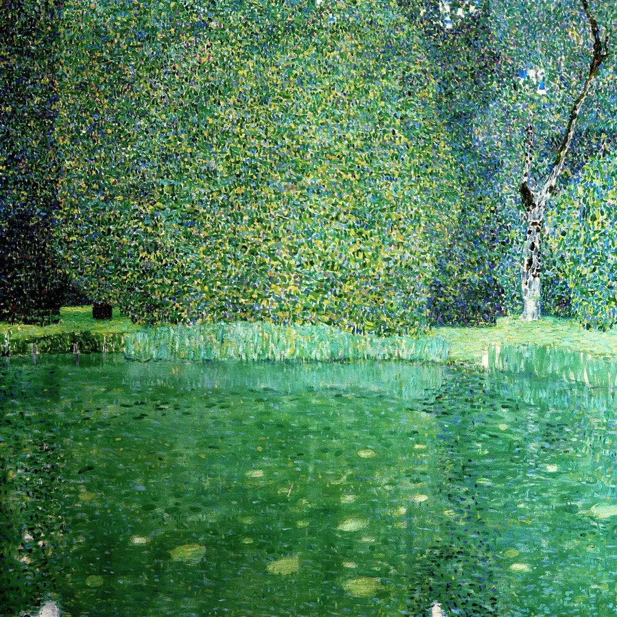 Estanque del castillo de Kammer - Gustav Klimt