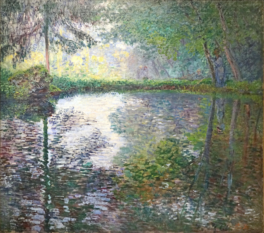 Estanque en Montgeron - Claude Monet
