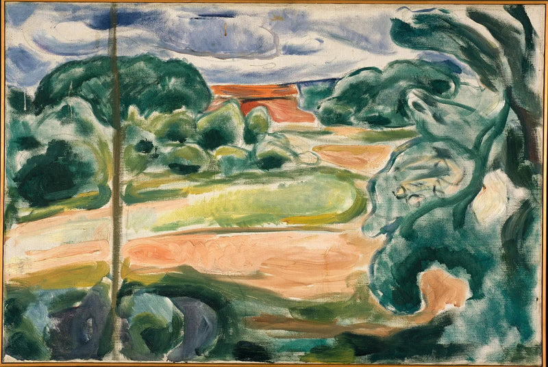 Verano en Ekely - Edvard Munch