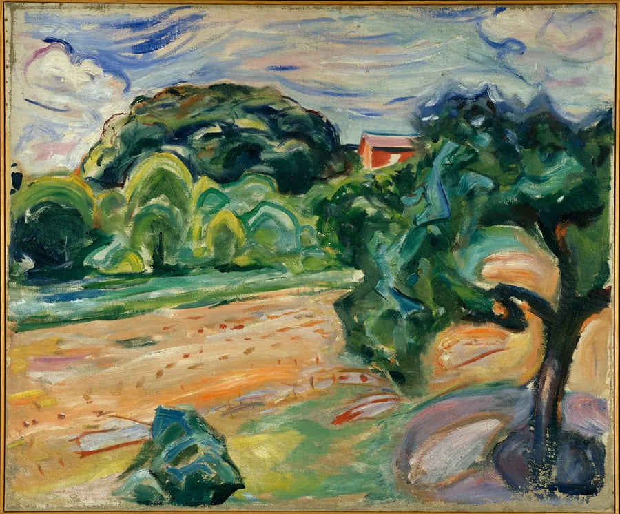 Verano en Ekely - Edvard Munch