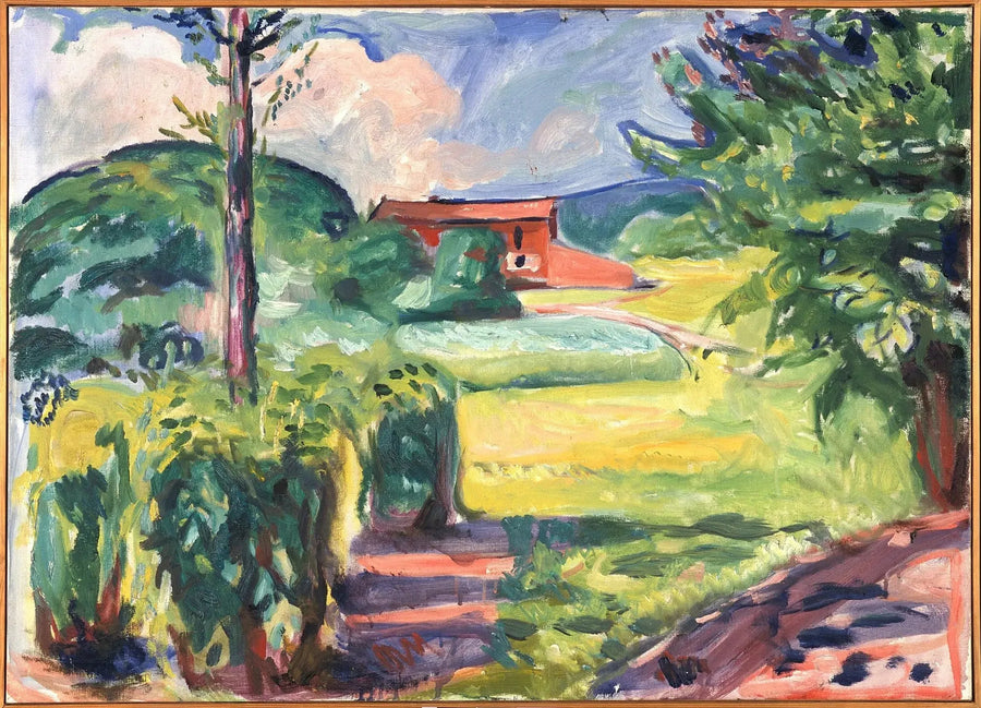 Verano en Ekely - Edvard Munch