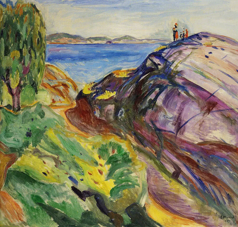 Verano en Kragerø - Edvard Munch