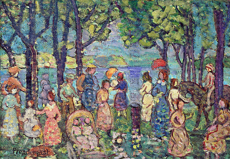 Verano, Nueva Inglaterra - Maurice Prendergast
