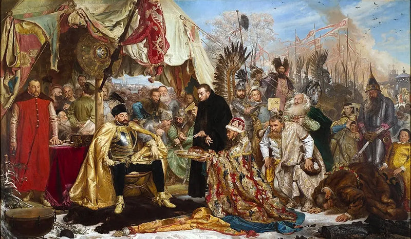 Étienne Báthory en Pskov - Jan Matejko