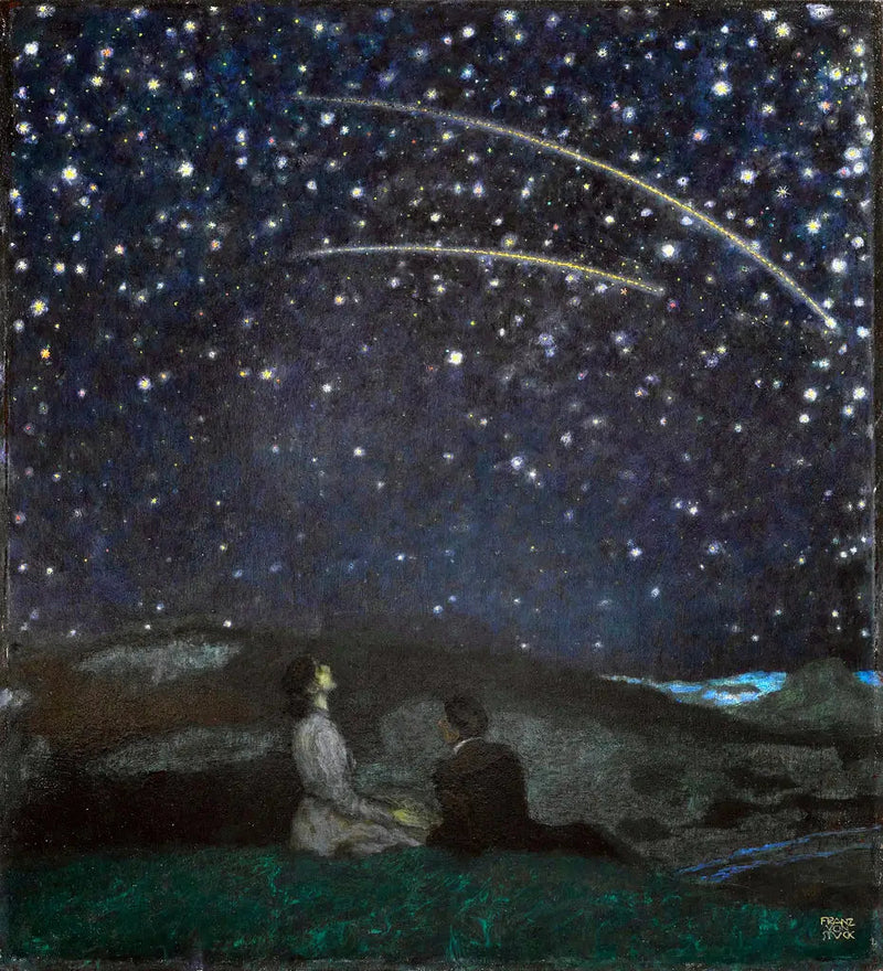 Estrellas Fugaces - Franz Von Stuck
