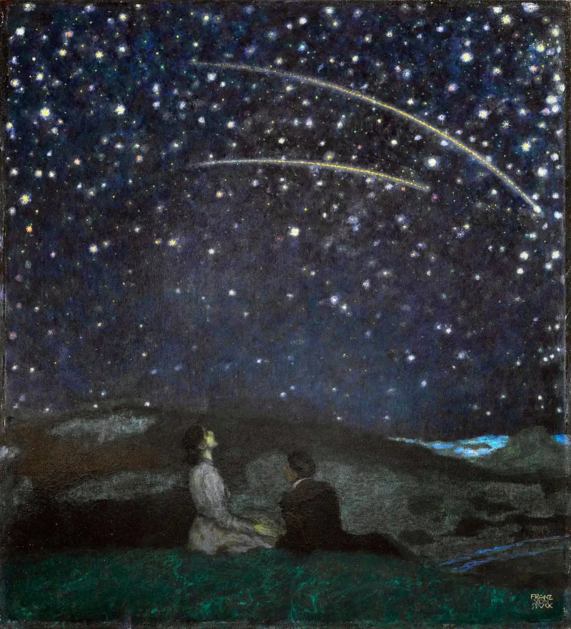 Estrellas Fugaces - Franz Von Stuck
