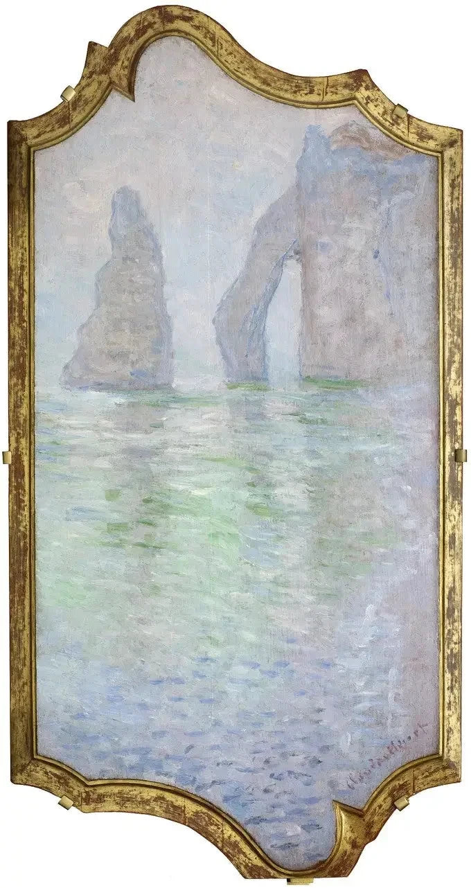 Étretat, L'Aiguille y la Porte d'Aval W1043 - Claude Monet