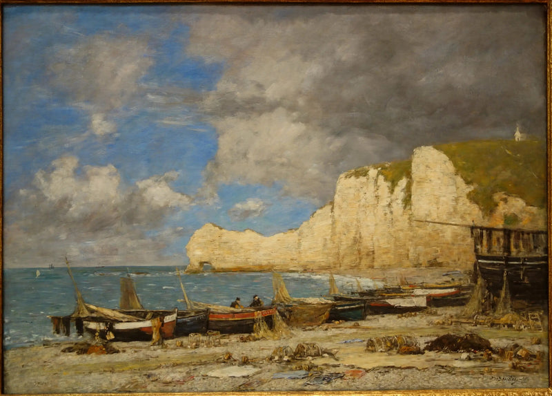 Étretat - Eugène Boudin
