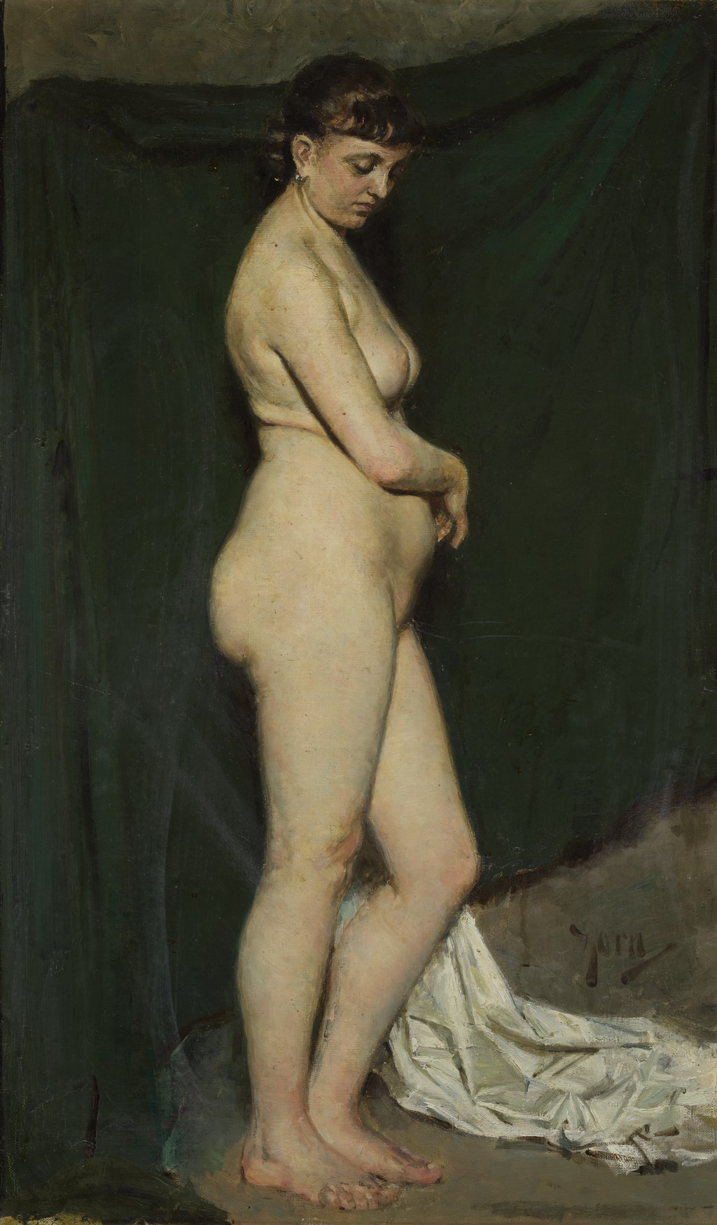 Étude de modèle - Anders Zorn - Alpha Reproduction
