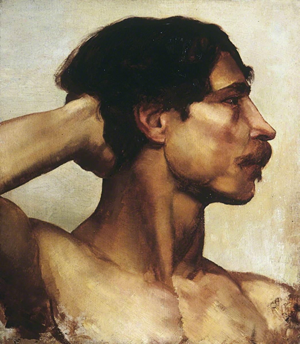 Étude d’un modèle masculin - Frederic Leighton - Alpha Reproduction