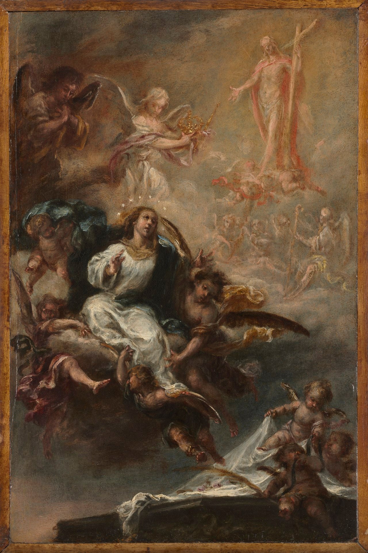 Étude pour « L’Assomption de la Vierge » pour l’église San Augustín de Séville - Juan de Valdés Leal - Alpha