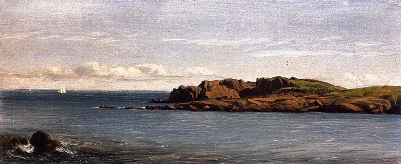 Estudiar en la costa de Massachusetts - Sanford Robinson Gifford