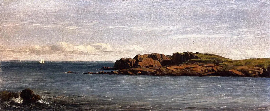 Estudiar en la costa de Massachusetts - Sanford Robinson Gifford
