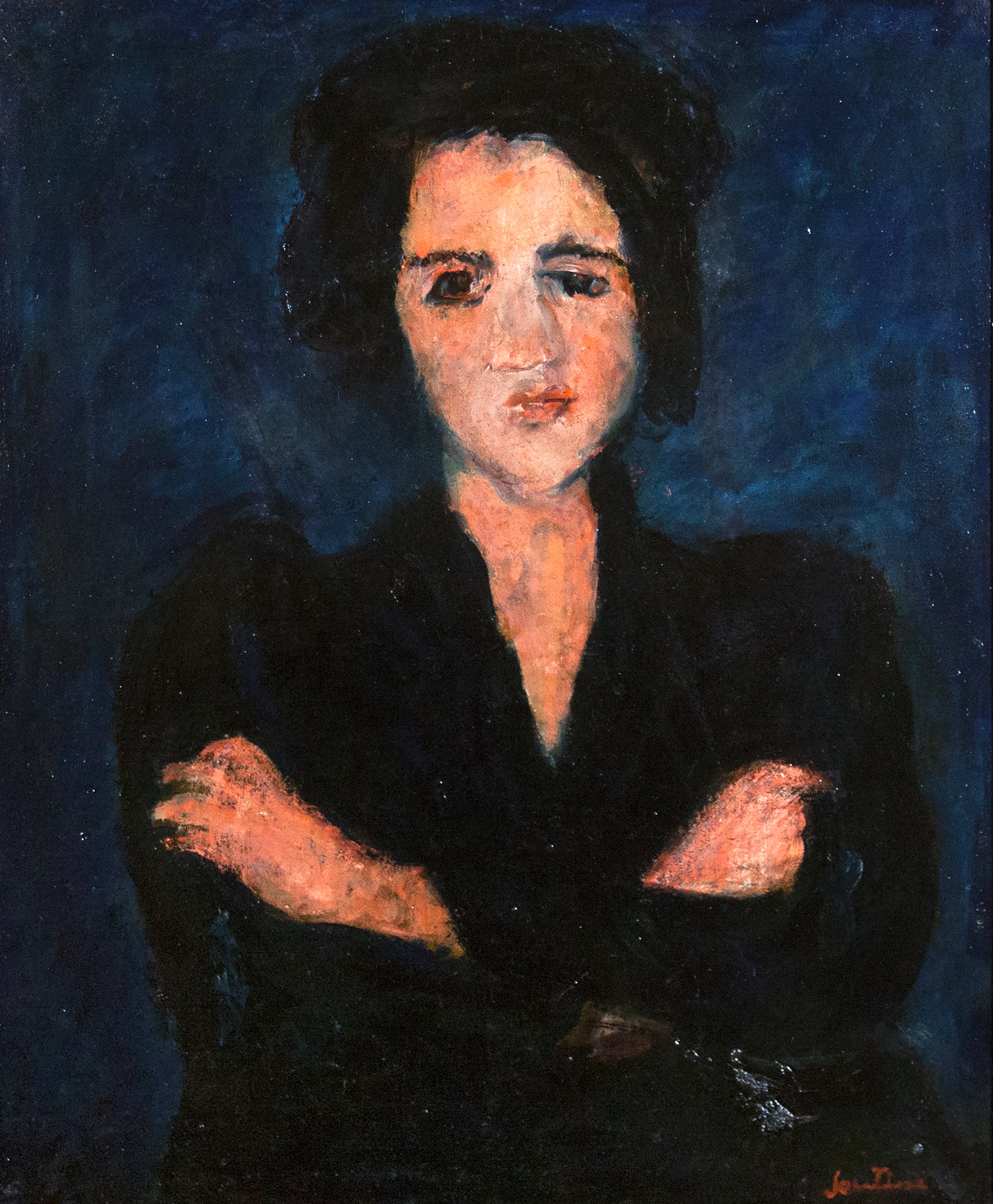 Eva - Chaïm Soutine image 1 tableau peint à l’huile sur toile