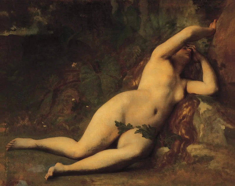 Eva después de la caída - Alexandre Cabanel