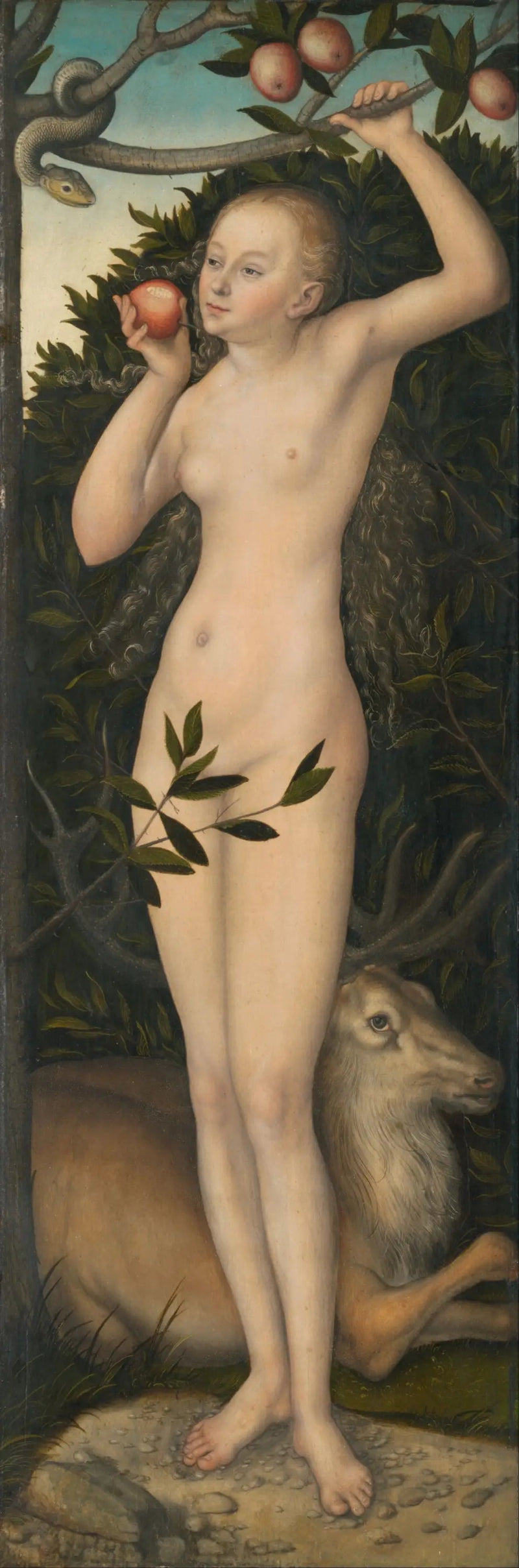 Eve - Lucas Cranach el Viejo