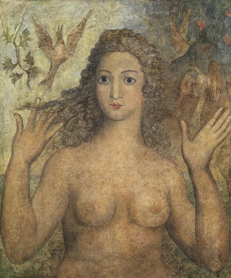 Eva nombrando a los pájaros - William Blake