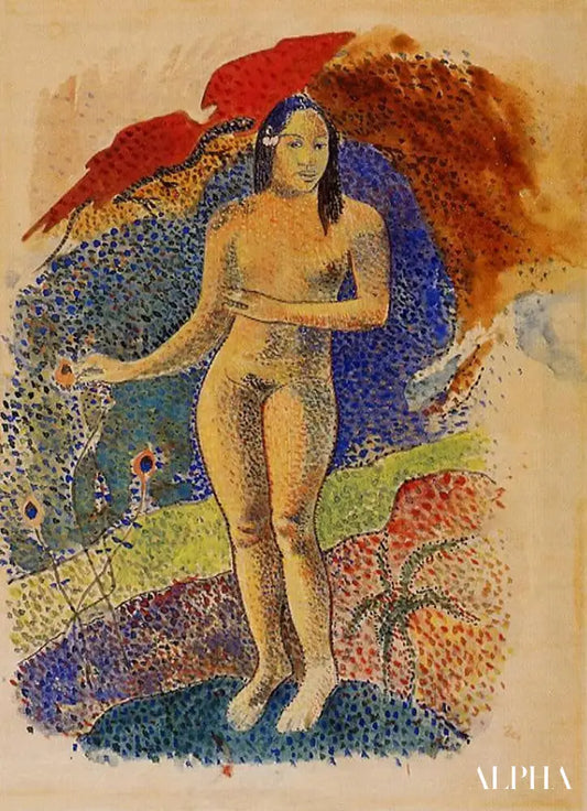 Ève tahitienne - Paul Gauguin - Reproductions de tableaux et peintures haut de gamme