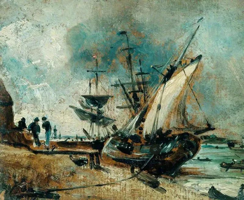 Envío a Orwell, cerca de Ipswich - John Constable
