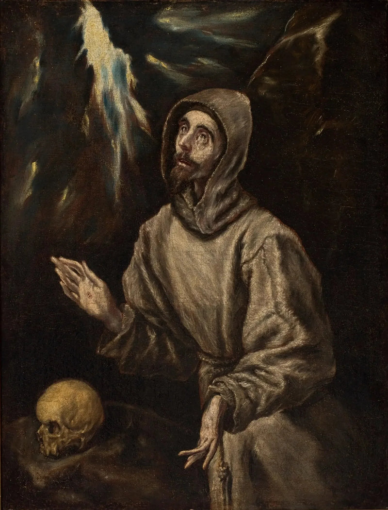 Éxtasis de san Francisco recibiendo los estigmas - El Greco