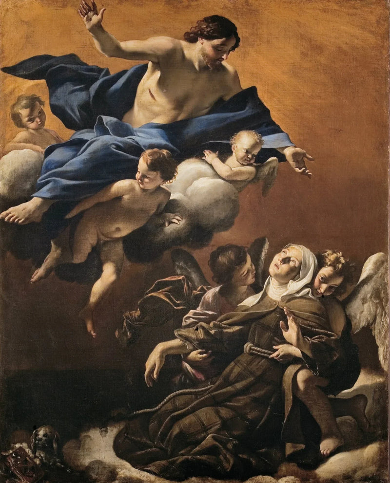 Éxtasis de Santa Margarita de Cortona - Giovanni Lanfranco