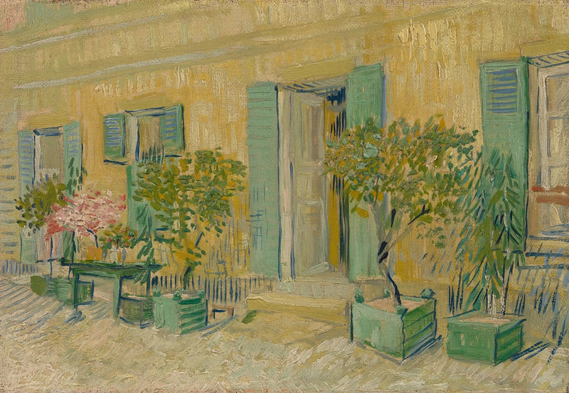 Exterior de un Restaurante en Asnières - Vincent van Gogh