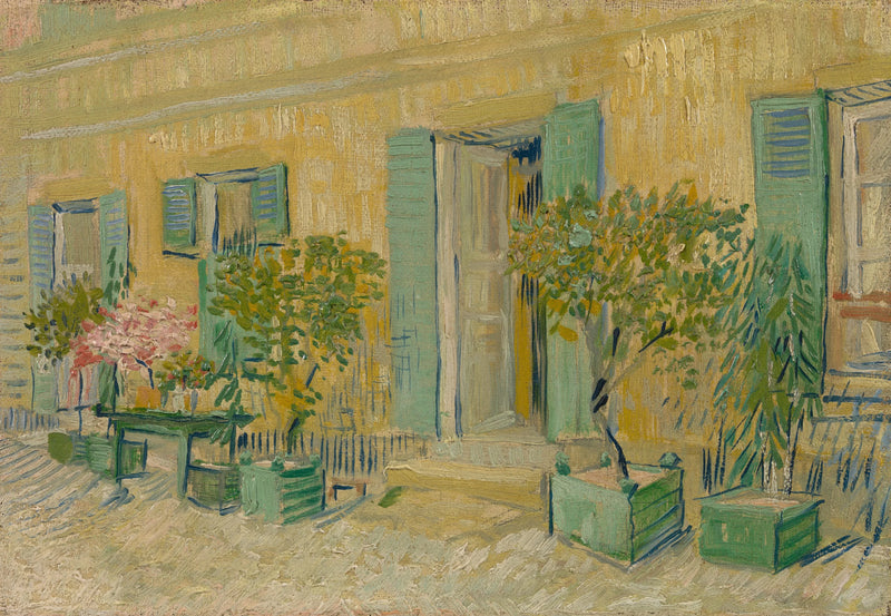 Exterior de un Restaurante en Asnières - Vincent van Gogh