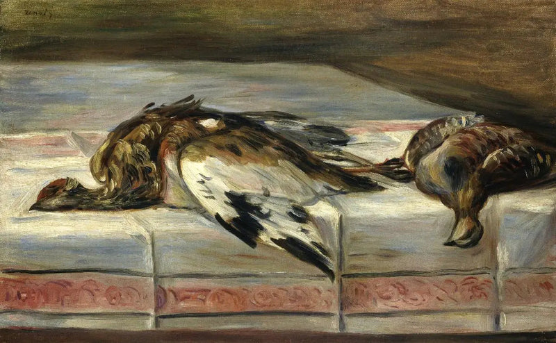 Faisán y perdiz - Pierre-Auguste Renoir