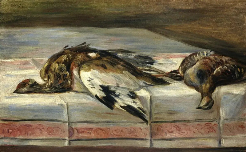 Faisán y perdiz - Pierre-Auguste Renoir
