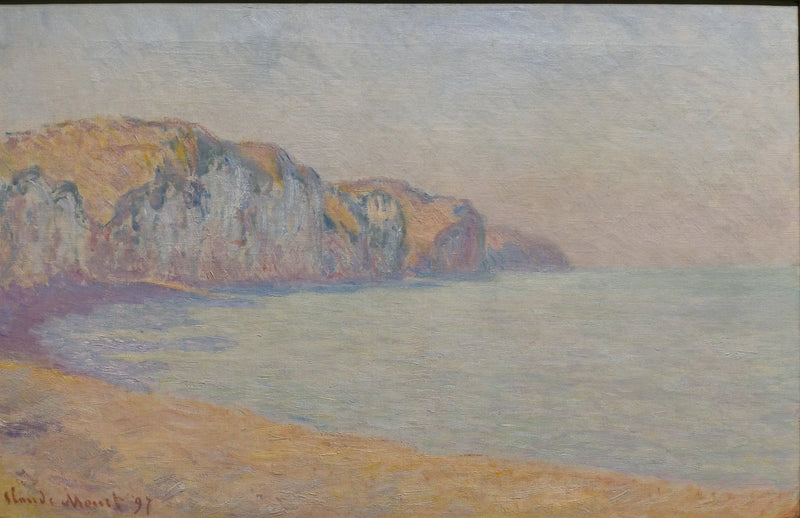 Acantilado de Pourville, por la mañana - Claude Monet