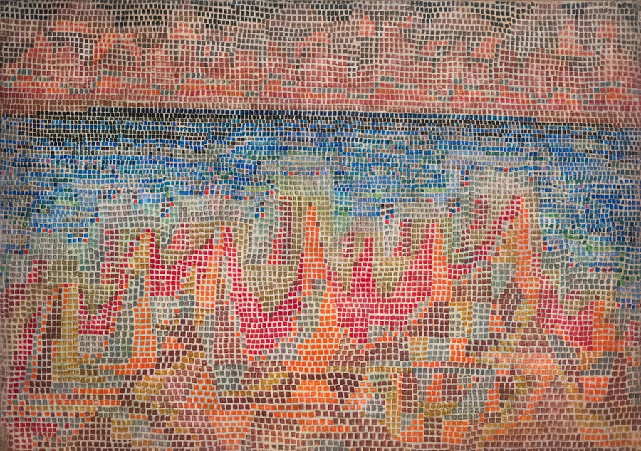 Acantilados junto al mar - Paul Klee