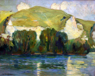 Falaises de Belbeuf - Robert Antoine Pinchon - Alpha Reproduction