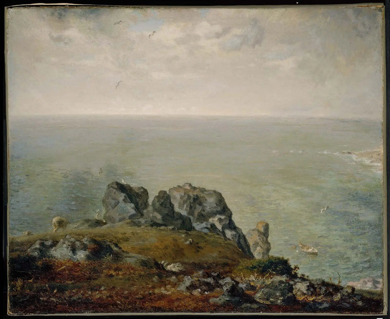 Acantilados de Gruchy - Jean-François Millet