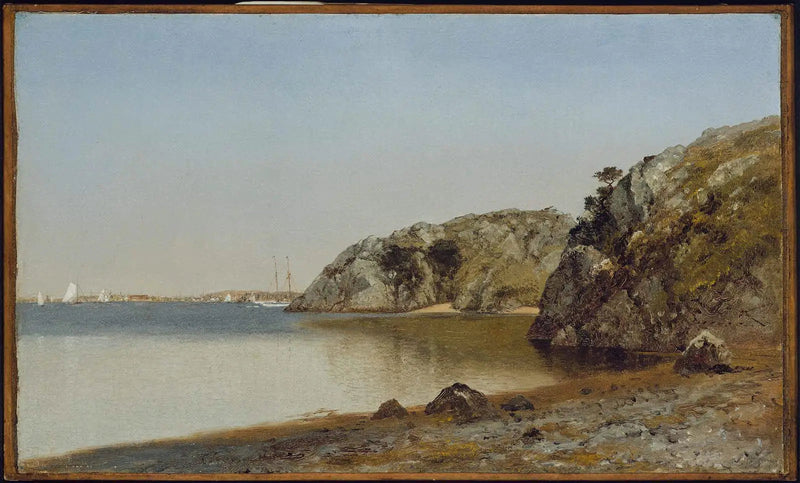 Acantilados de Newport, Rhode Island - John Frederick Kensett