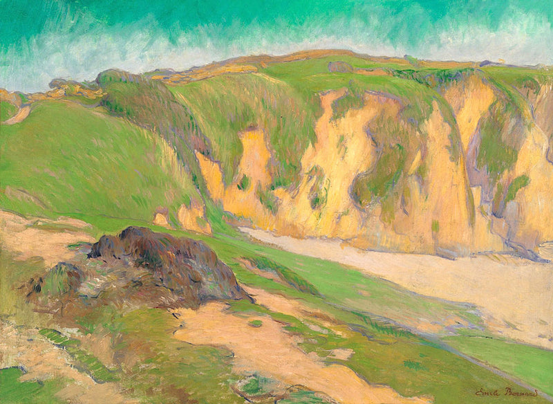 Acantilados, Le Pouldu - Émile Bernard