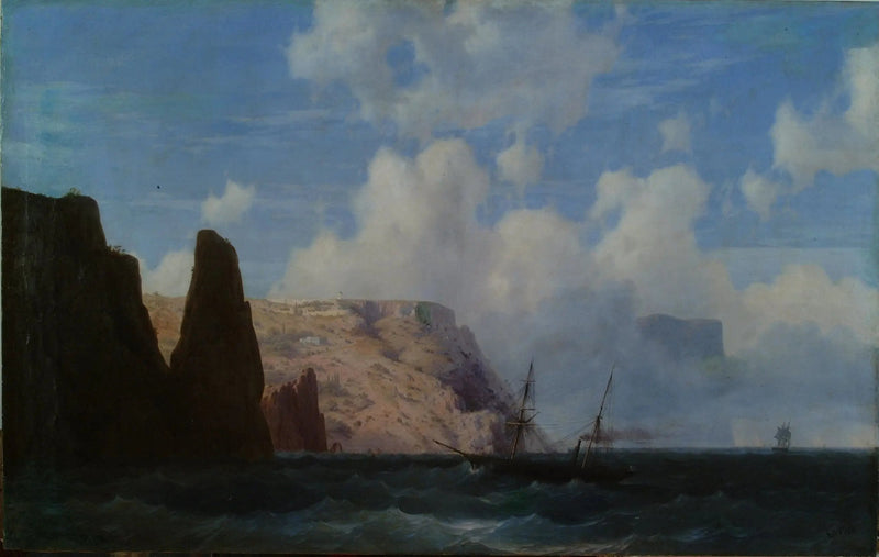 Acantilados rocosos - Ivan Aïvazovski