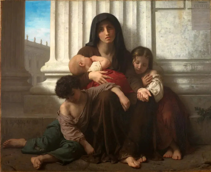 Familia indigente - Bouguereau