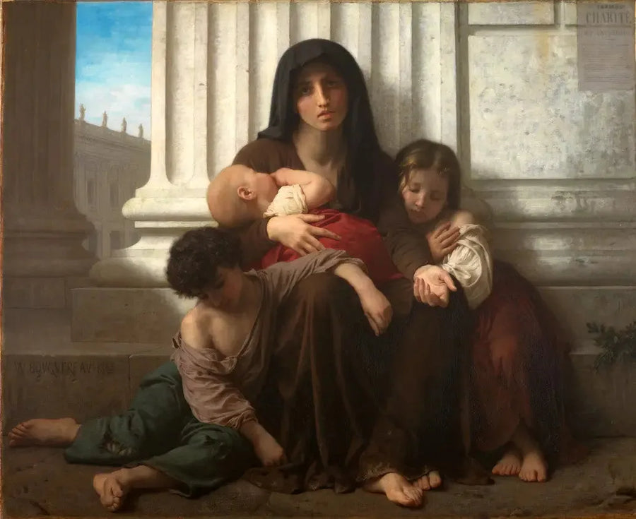 Familia indigente - Bouguereau