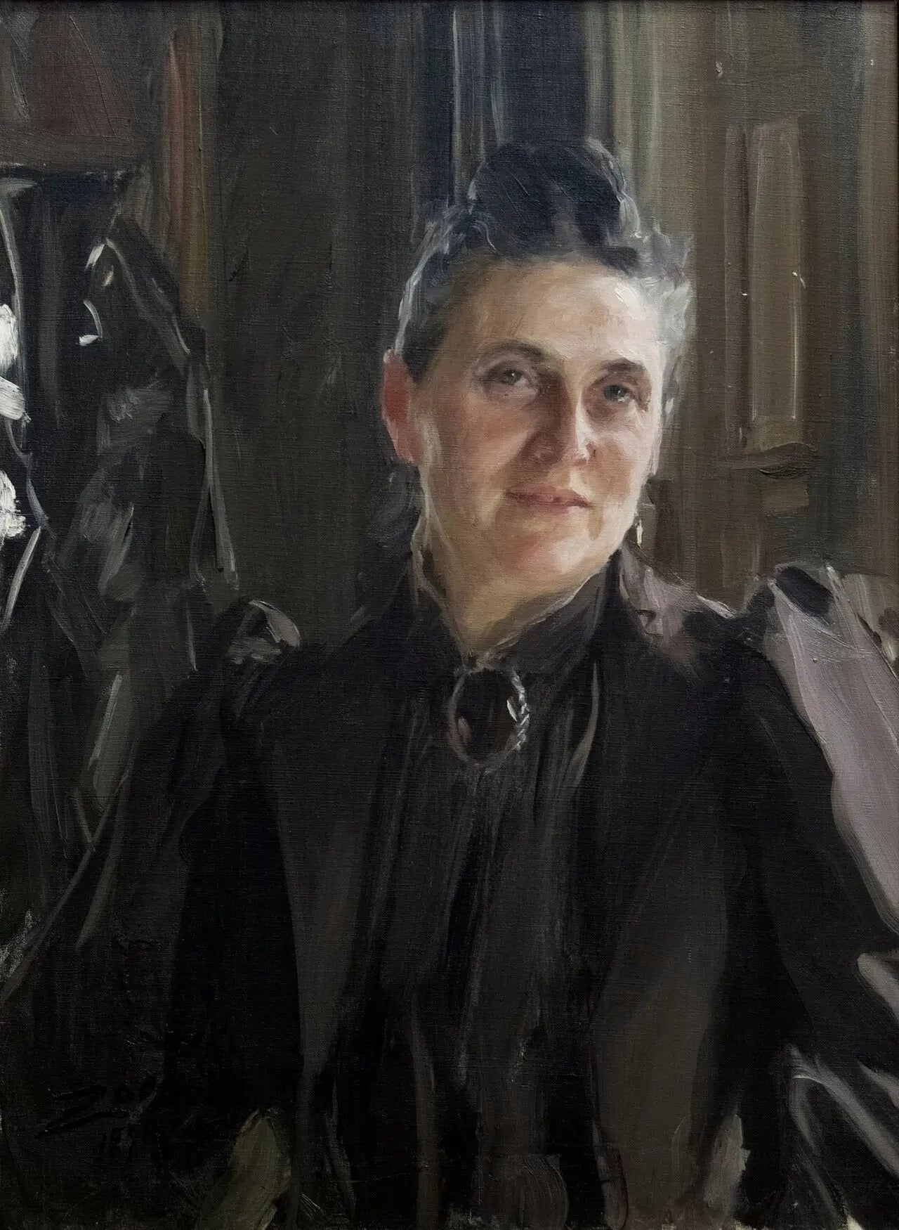Fanny Thiel née Stiebel - Anders Zorn - Alpha Reproduction