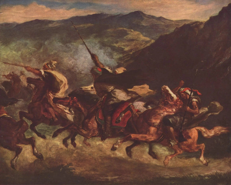 Fantasía - Eugène Delacroix
