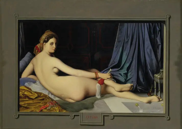 Fátima en Odalisca - Jean-Auguste-Dominique Ingres