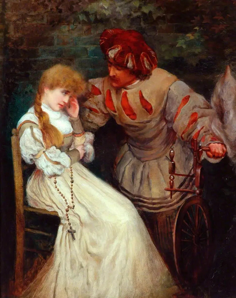 Fausto y Margarita - Frederic Leighton