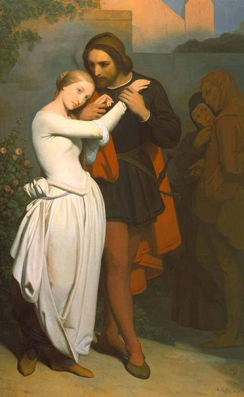 Faust y Margarita (La seducción) - Ary Scheffer