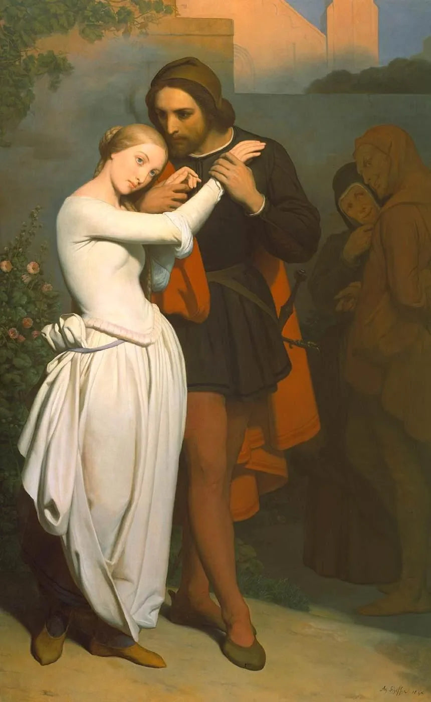 Faust y Margarita (La seducción) - Ary Scheffer