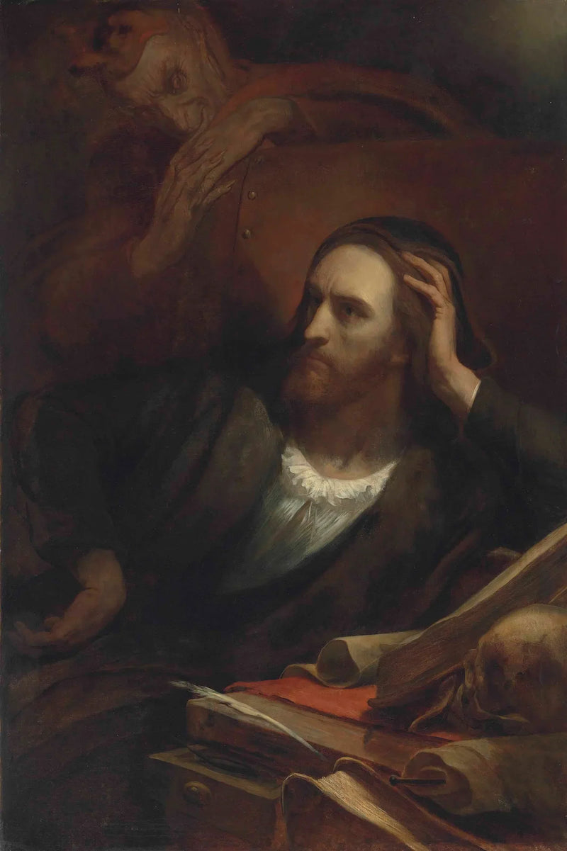Faust y Mefistófeles - Ary Scheffer