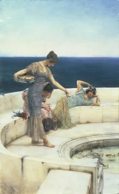Favoritos de plata - Lawrence Alma-Tadema