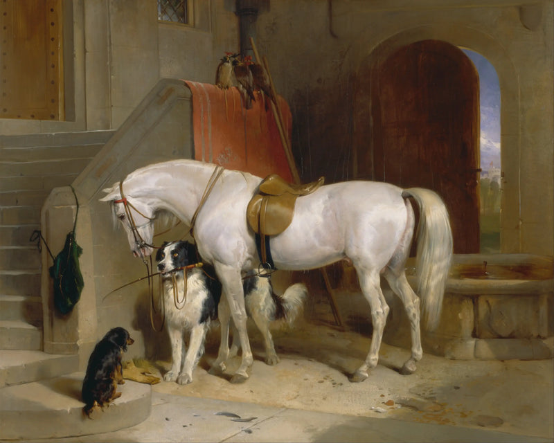 Favoritos, propiedad de S.A.R. el príncipe George de Cambridge - Edwin Henry Landseer