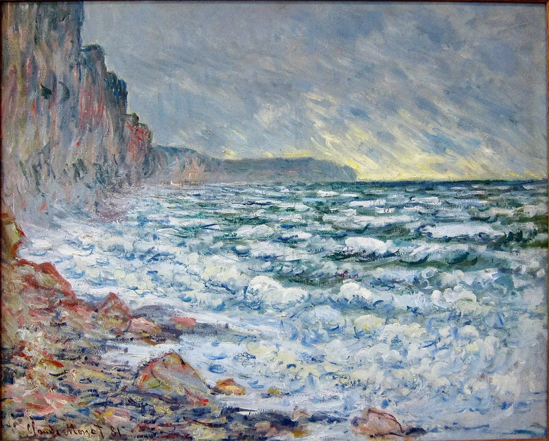 Fécamp, borde del mar - Claude Monet