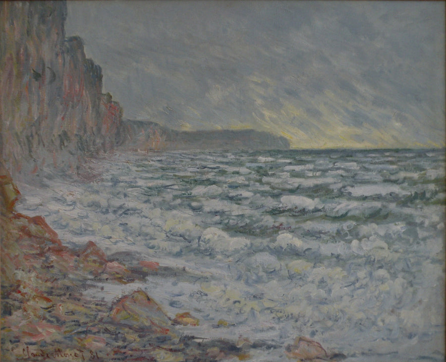 Fécamp, junto al mar W652 - Claude Monet